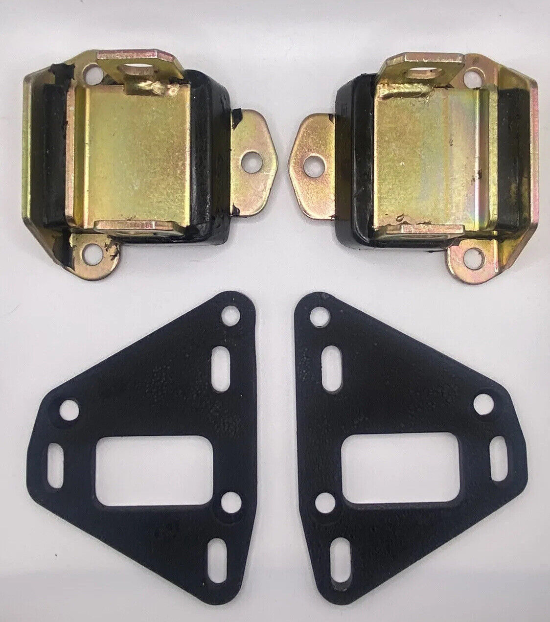 StreetRays Rear Engine Motor Mounts For SBC / BBC Chevy 350, 400, 454 – Hot Rod, IMCA, NHRA